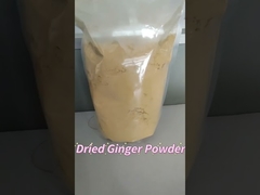 100 Mesh Organic Dry Ginger Powder High Purity With Max 8% Moisture