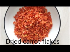 Feed Grade Dried Carrot Chips Orange Color With Dry Cool Place Storage