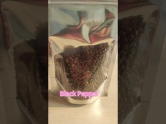 Black Dried Black Pepper 550gl Black Peppercorn Accept OEM