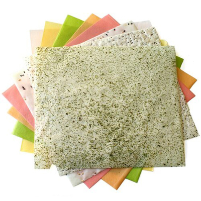Mamenori Soy Crepe Soybean Paper For Making Sushi 20 Sheet Per Bag