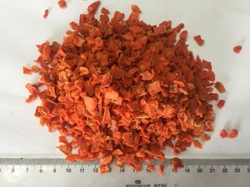 Bright Red Dried Carrot Chips Root Part Typical Delicious With High Sugar