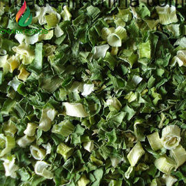 Green Color Air Dried Vegetables Dehydrating Chives Rolls 3*3mm 5*5mm