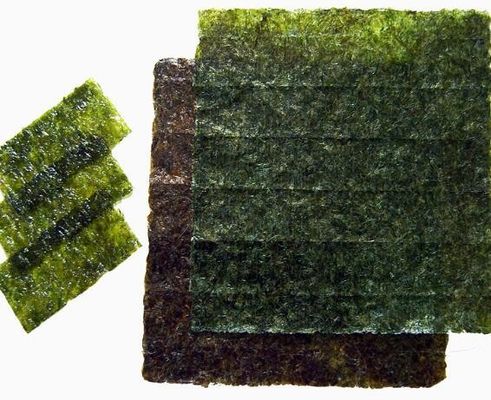 Max 5% Moisture Dark Green Yaki Sushi Nori Seaweed With Wrapper