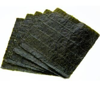 Dark Green Seasoned Dried Sushi Roasted Nori Sheets Seaweed