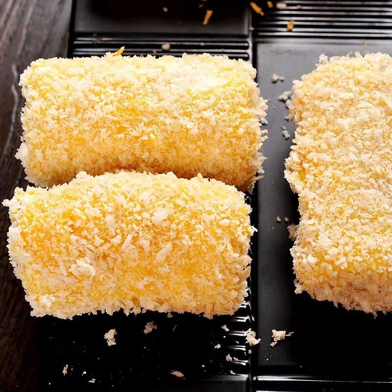 HACCP Certified Yellow Panko Breadcrumbs with 10% Moisture for Fried Foods - Non-GMO Japanese Style