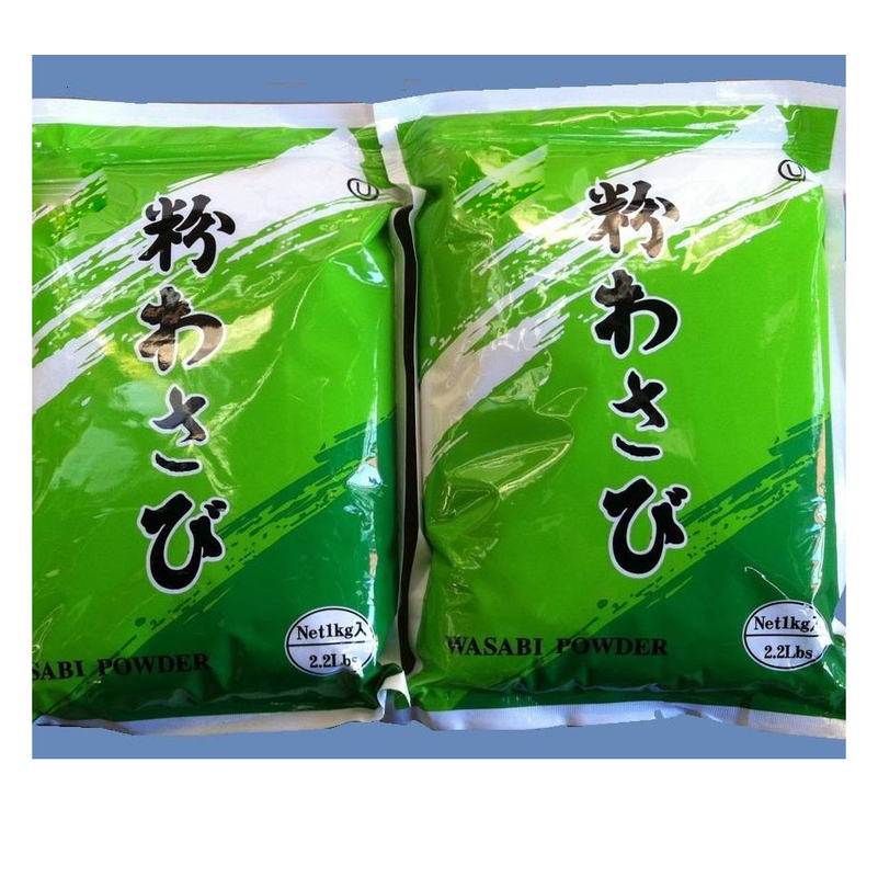 Spicy Flavor 1kg Bag Dried Wasabi Powder For Sushi Restaurant