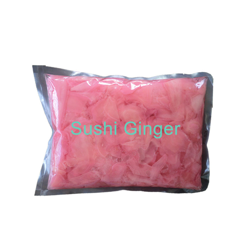 Marinated Preserved Sliced Sushi Pickled Ginger Pink 20% Moisture