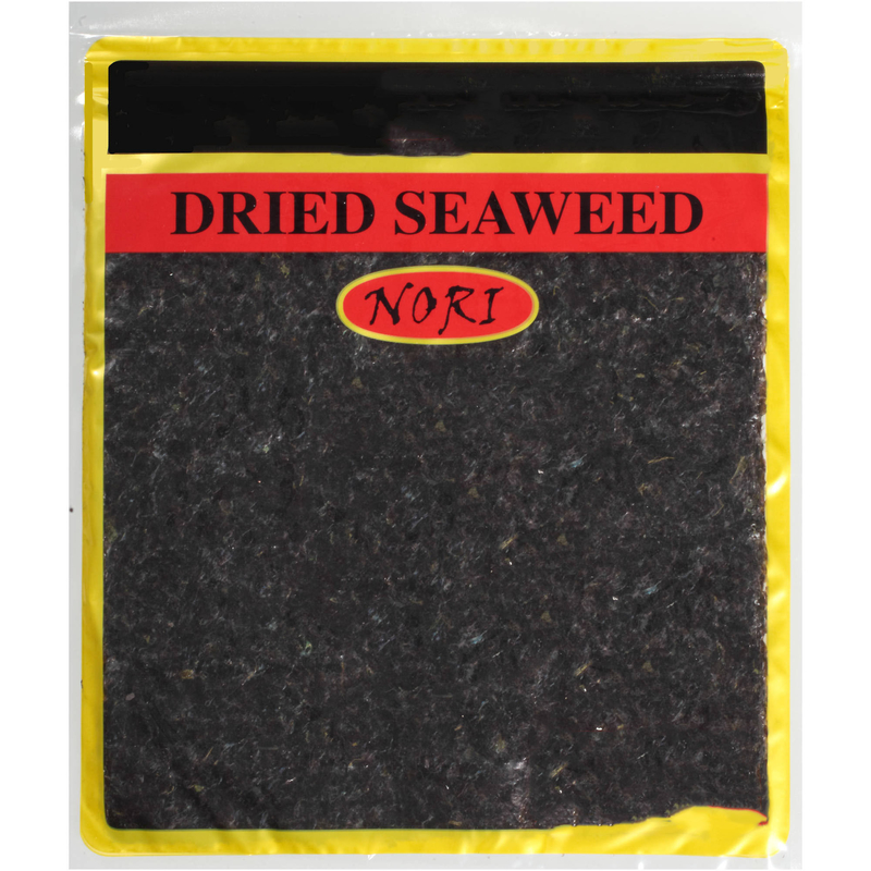 Roasted Seaweed Nori Gold Sheet Sushi Alga Yaki Seaweed 100 Sheets Per Bag