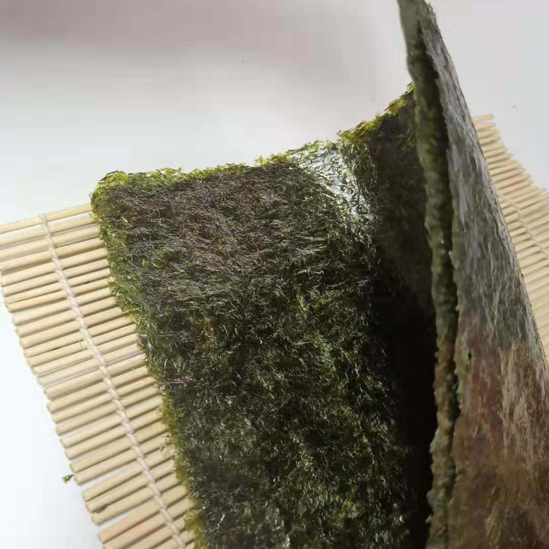 Roasted Seaweed Nori Gold Sheet Sushi Alga Yaki Seaweed 100 Sheets Per Bag