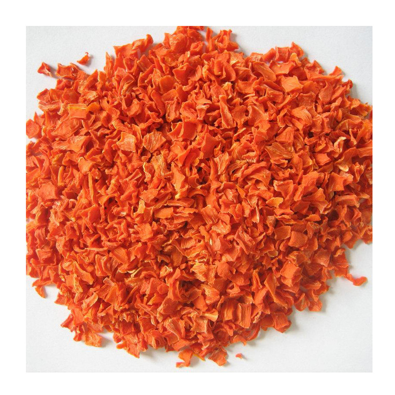 Crunchy And Delicious Snack Dried Carrot Chips Cross Cut 2% Iron 2.5g Fat