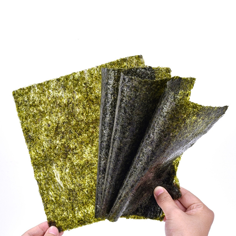 Dark Green Sushi 100pcs Roasted Seaweed Nori For Sushi