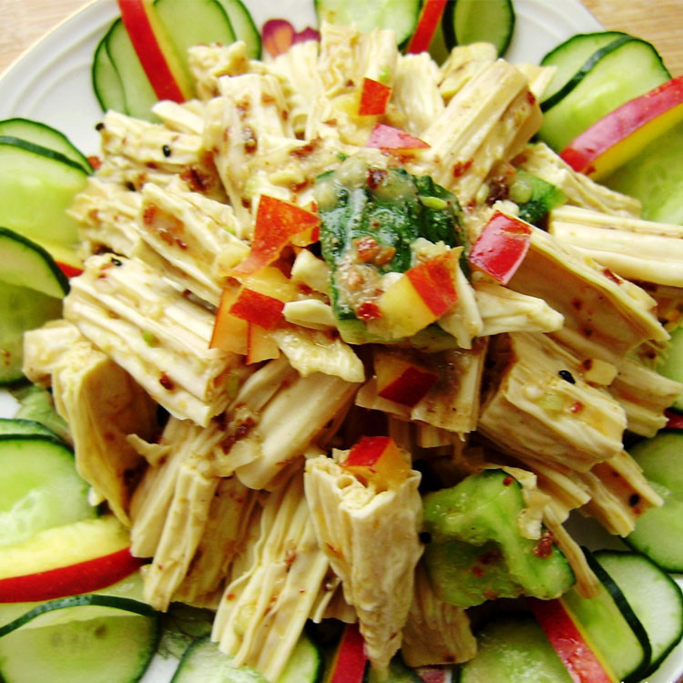 Certified HACCP Dried Bean Curd Sticks Soak In Water For 30 Minutes Before Cooking
