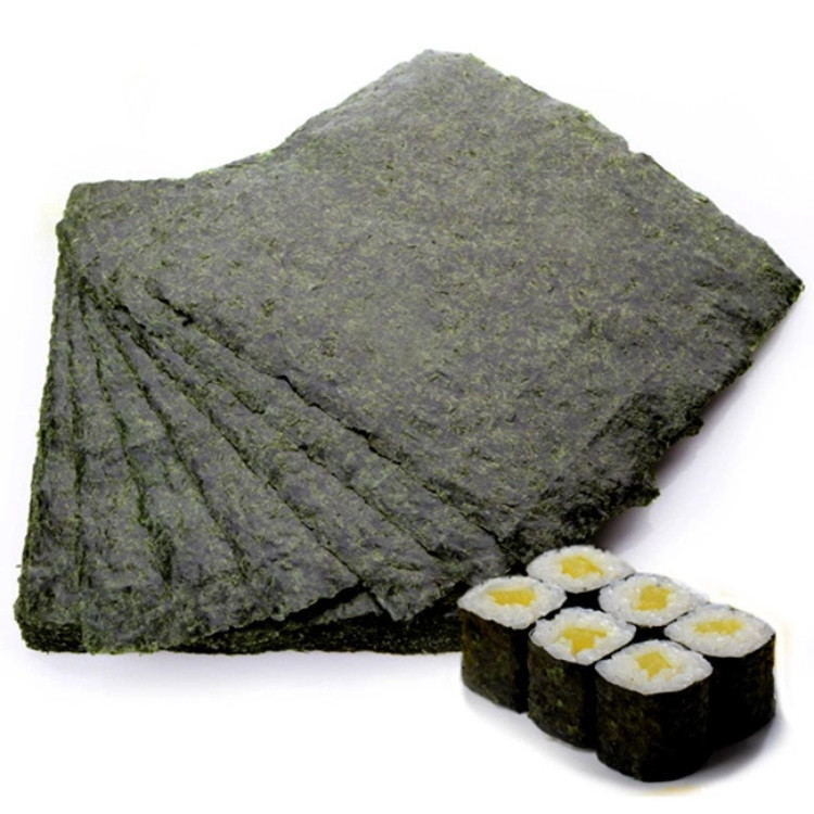 24 Months Shelf Life Roasted Seaweed Nori Rectangular Shape And Storage Avoid Sunlight