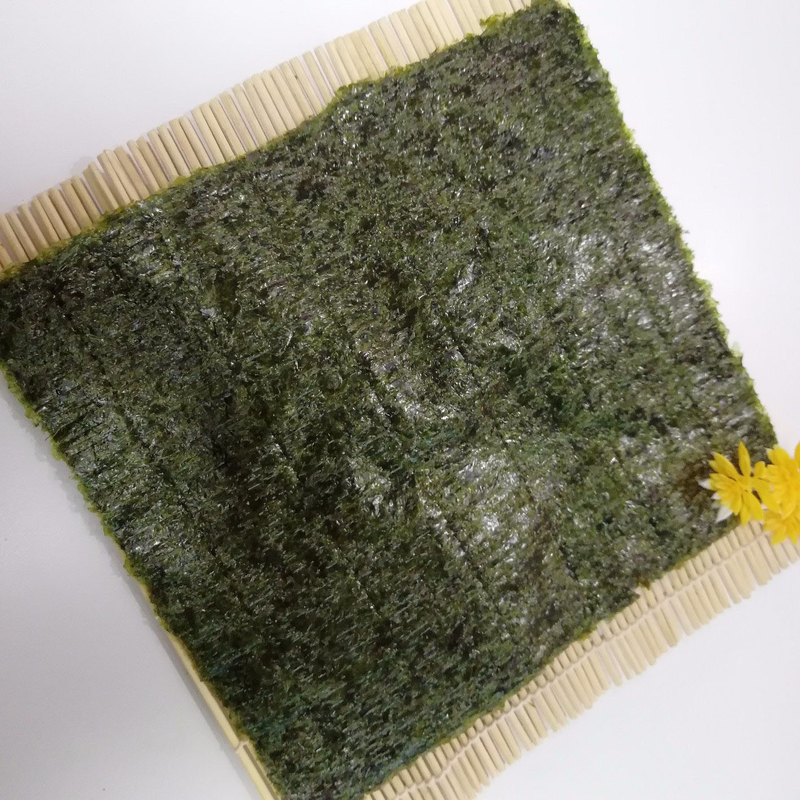 Dark Green Algas Nori For Sushi Sunlight Protection Guaranteed
