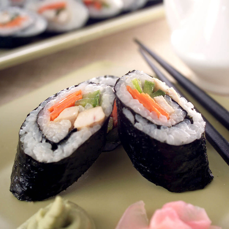 19*21cm Nori Sushi 100pcs Cool And Dry Storage Customer's Requirement