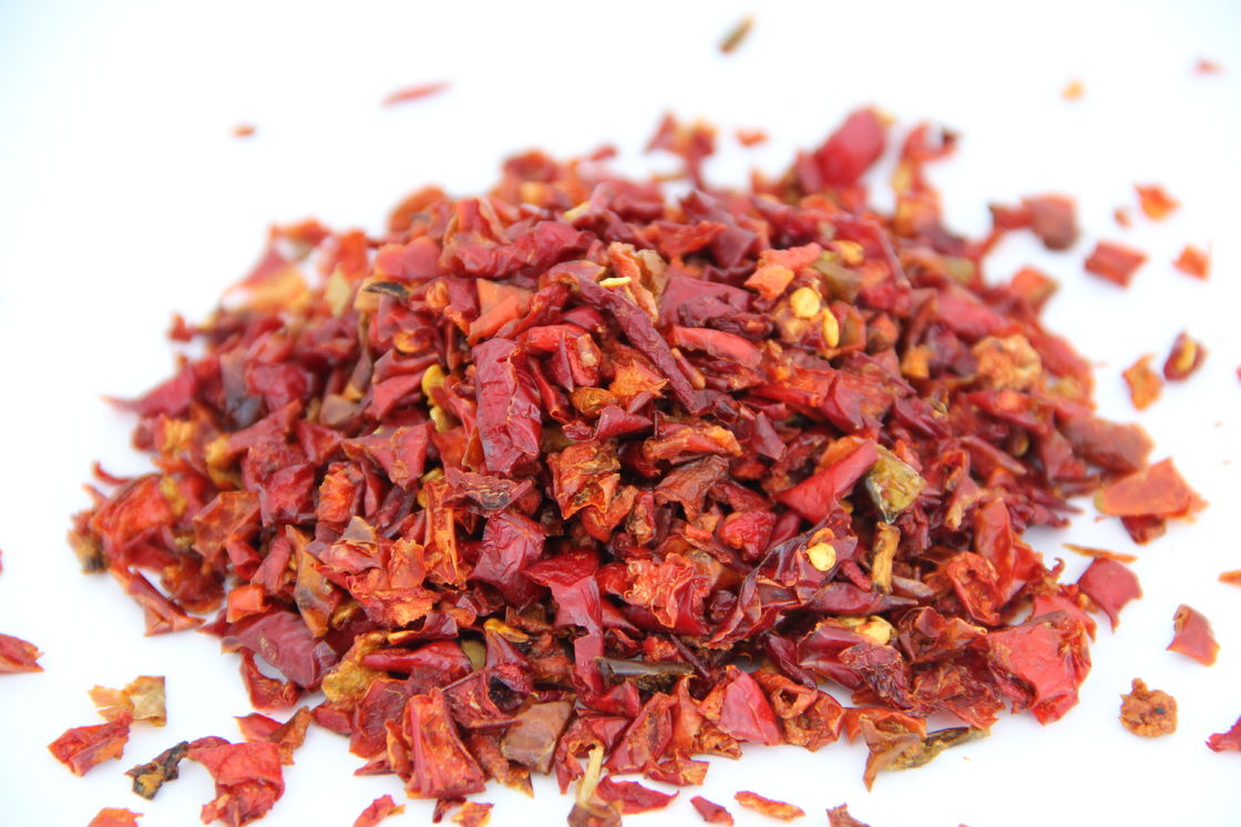 100% Natural Spices Dehydrated Red Bell Peppers New Crop ISO FDA Listed
