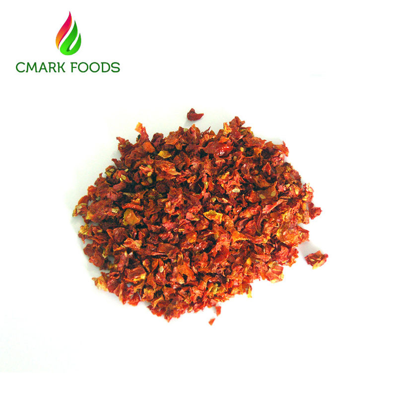 Grade A Air Dried Tomatoes 9x9mm Size Dried Vegetable Flakes FDA Standard