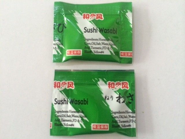 Pure Natural Wasabi Hot Sauce For Sushi Foods , Wasabi Ginger Sauce