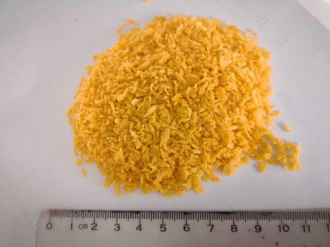 Yellow 5-6mm Fine Dry Bread Crumbs , Spicy Food Processor Bread Crumbs