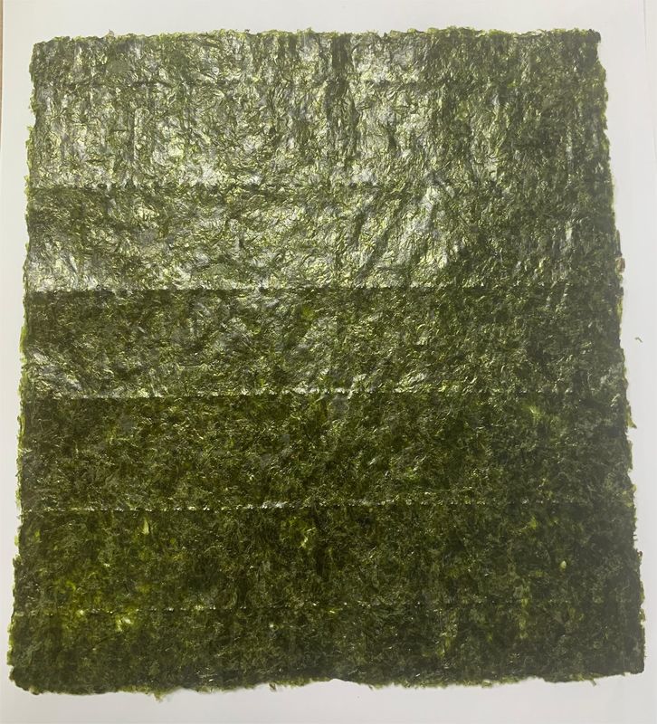 Roasted Seaweed Alga Yaki Sushi Nori Gold Green For Asian Cuisine Restaurant
