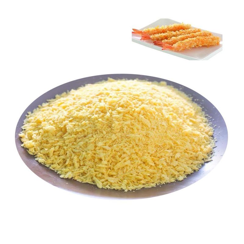 HACCP HALAL Certified 2-12mm Size Panko Bread Crumbs with Max 10% Moisture for Fried Foods