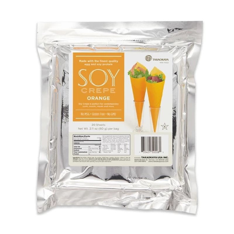 Mamenori Sheets Natural And Delicious Soy Crepe For Making Sushi 20 Sheets Per Bag In Assorted Colors And Flavors