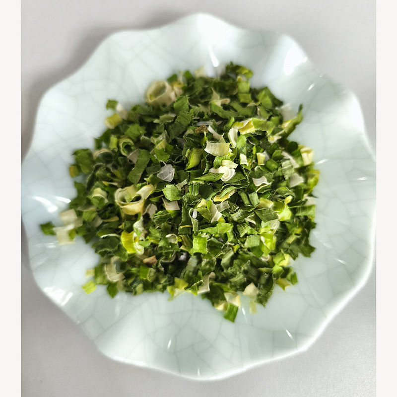 Dehydrated Vegetables Bulk Air Dried Chive Rolls 3*3mm 5*5mm With Natural Color And Taste