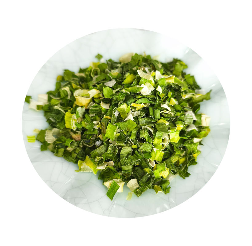 Dehydrated Vegetables Bulk Air Dried Chive Rolls 3*3mm 5*5mm With Natural Color And Taste