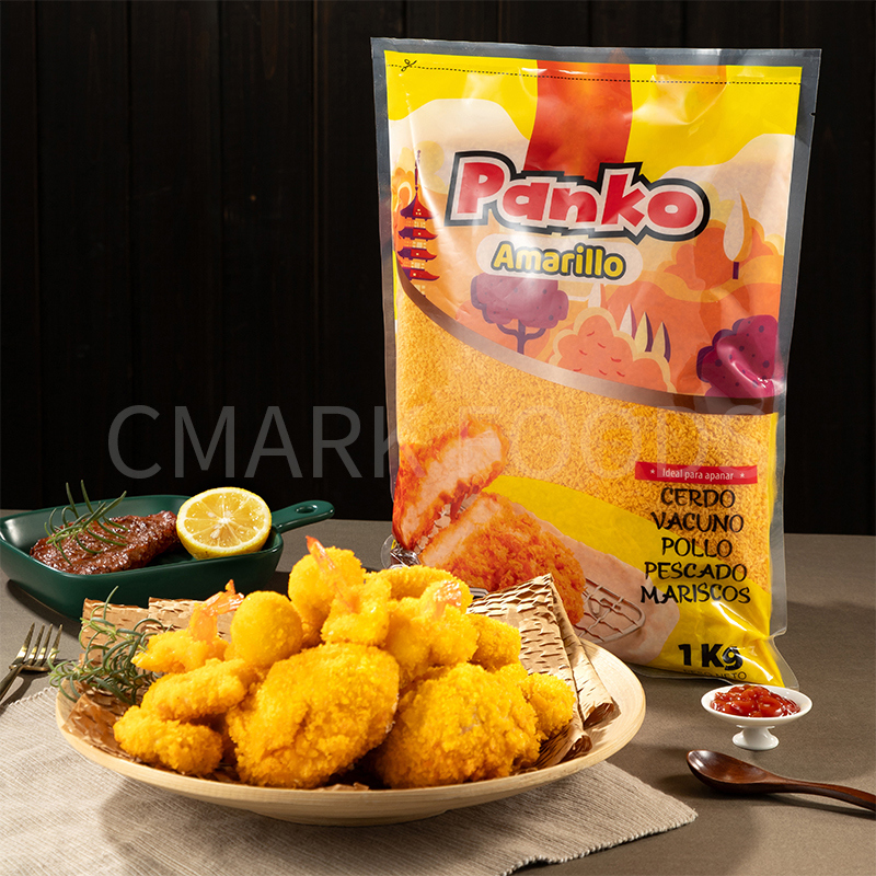 Light & Fluffy Whole Wheat Panko Bread Crumbs with 18-Month Shelf Life in 1kg and 10kg Packaging