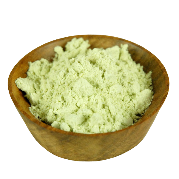 Pure Wasabi Powder in Sealed Bag Packaging - Gluten-Free and Vegan Japanese Wasabi Powder
