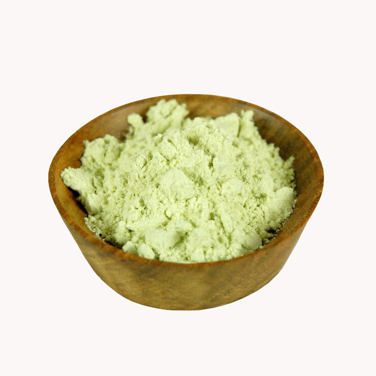 80-100 Mesh Pure Wasabi Powder with Light Green Color and Spicy Pungent Flavor for Sushi Seasoning