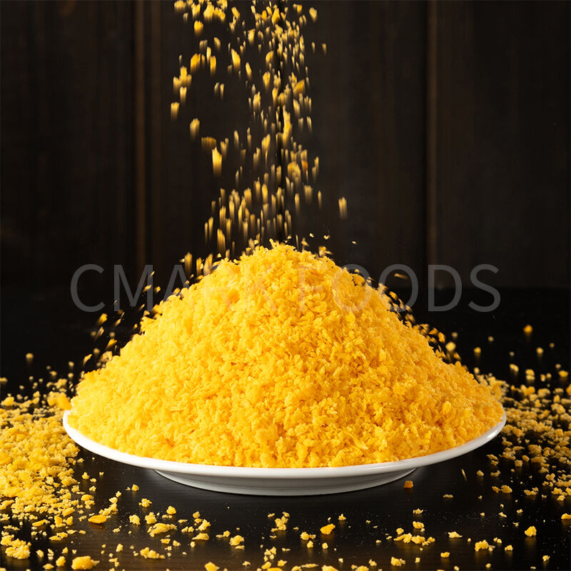 Golden Panko Breadcrumbs with 24 Months Shelf Life and 2-12mm Size for Perfect Fried Chicken Coating