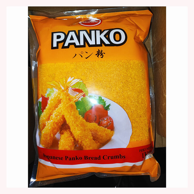 Classic Yellow Japanese Bread Crumbs 2-12mm Factory Direct Golden Panko Breading for Global Export Supply