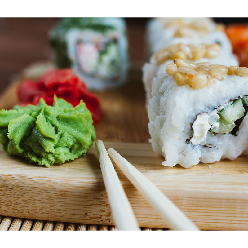 Sashimi Grade Wasabi Powder 1kg Bag 10 Bags Carton Japanese Restaurant Retail Wholesale Green Seasoning
