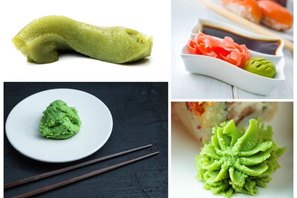 OEM Private Label Wasabi Powder 1kg Bag Custom Logo Printing 10 Bags Carton Wholesale Sushi Restaurant