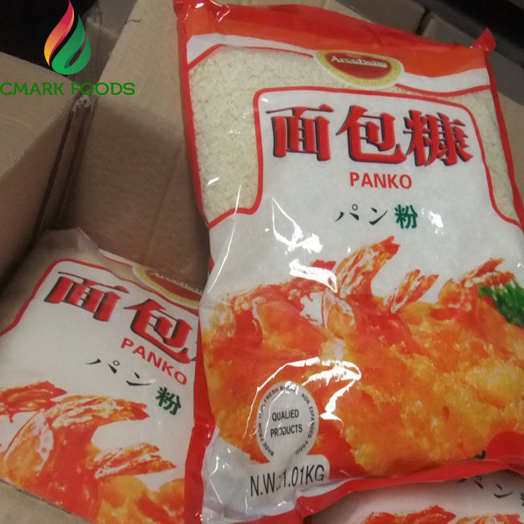 Orange Whole Wheat Panko Bread Crumbs with 2-12mm Size for Healthy Cooking