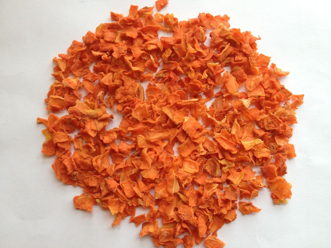 ISO HACCP FDA HALAL Certified Low Sugar 20kg Package Pure Dried Carrot Granules