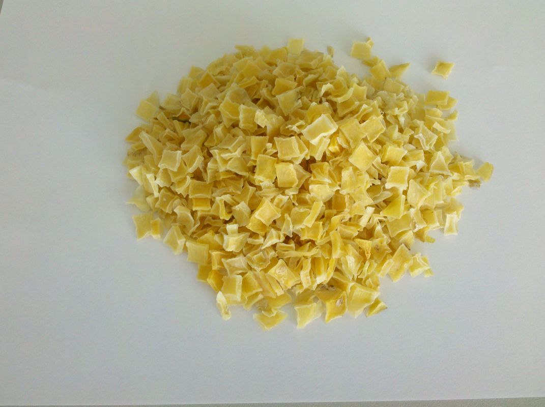ISO Certificate Dehydrated Potato Dices / Yellow Dry Potato Flakes 10×10×3mm