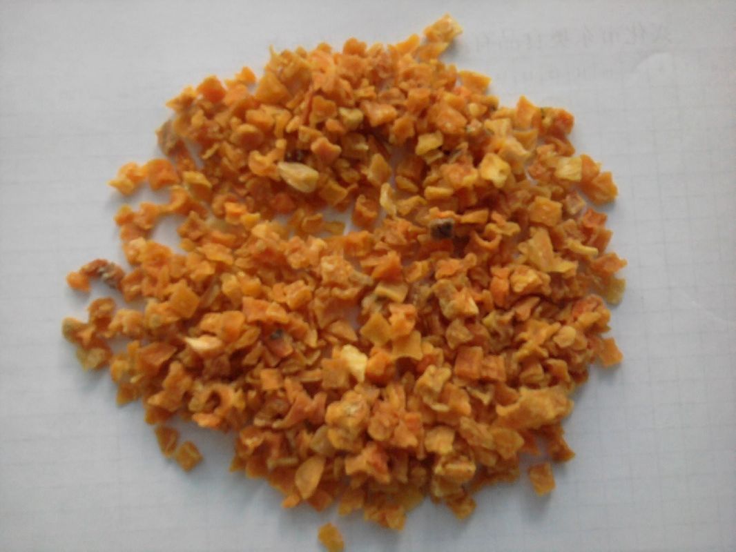 Orange Dehydrated Sweet Potato 10*10*10mm Natural Food Grade Original Flavor