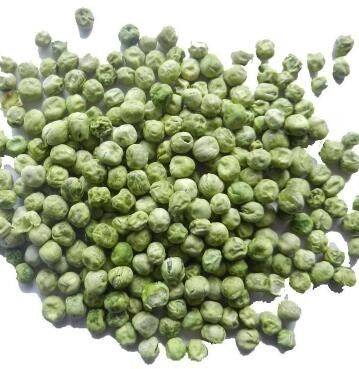 Gluten Free Green Color Dehydrated Peas Natural Food Grade ISO / FDA Certification