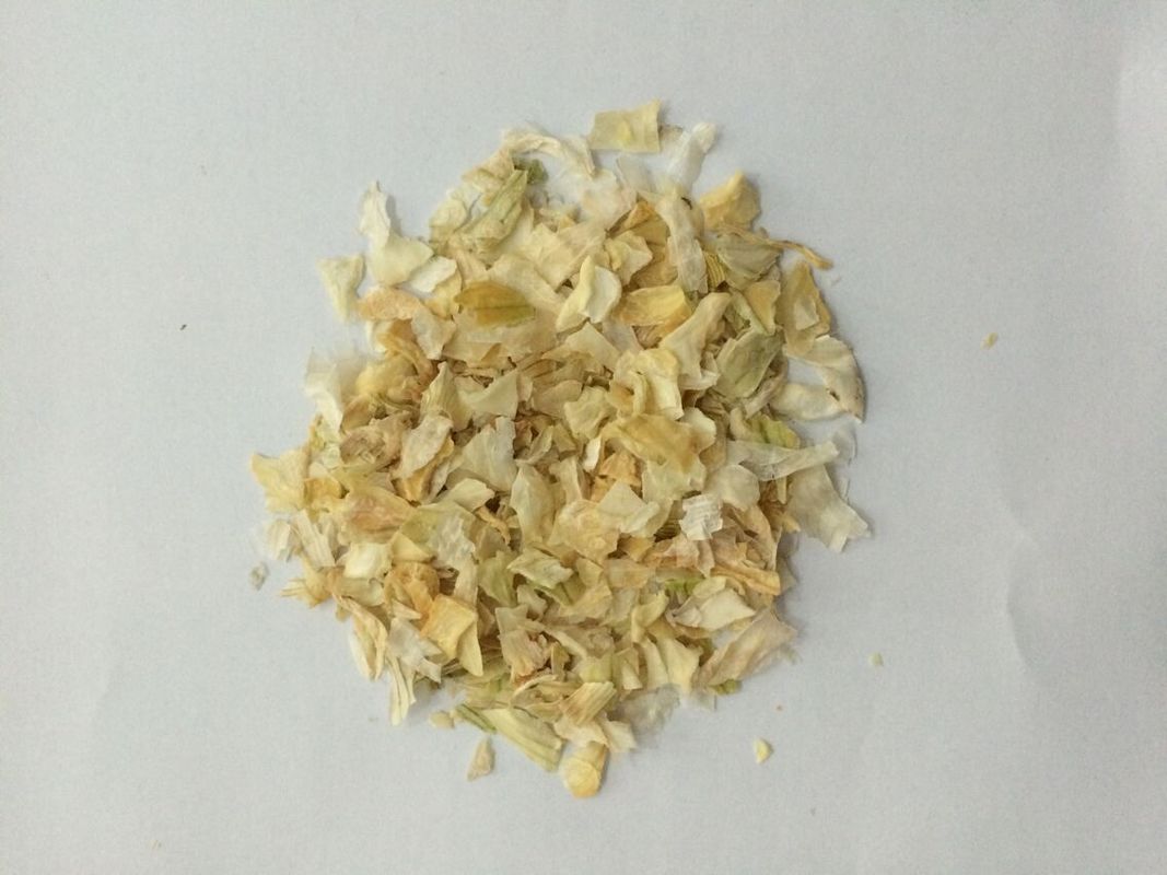Natural Color Organic Dried Vegetables Dried Onion Flakes Kosher Certified