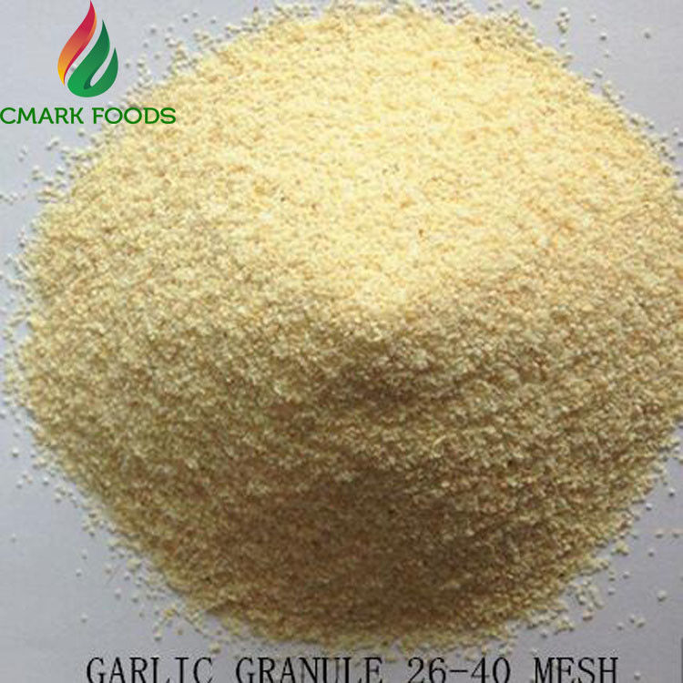 15g Packaging 8% Moisture Dried Garlic Granules Natural Color