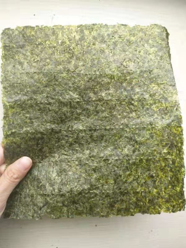 Wrap Food 50 Sheets Pack Dry Roasted Seaweed Nori Dark Green