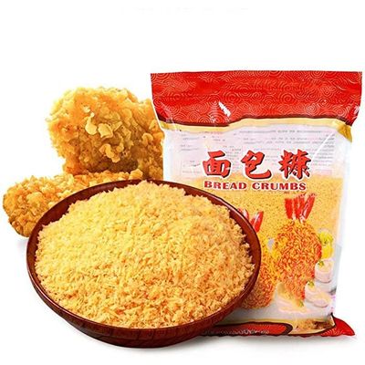 HACCP Certified Yellow Panko Breadcrumbs with 10% Moisture for Fried Foods - Non-GMO Japanese Style