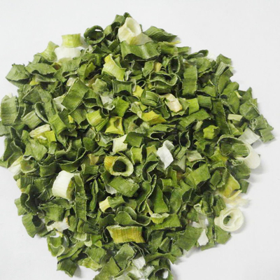 Dehydrated Vegetables Green Color Air Dried Chives Flakes 3x3mm