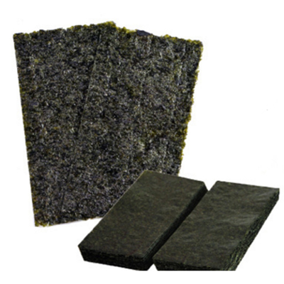Half Cut Roasted Sushi Nori Seaweed Sheets Dark Green