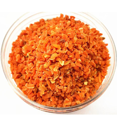 Air Dried Carrot Chips Dehydrated Carrot Flakes Nutritious Snack Alternative