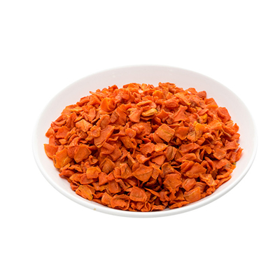 High Quality Air Dried Carrot Flakes Bulk Dried Carrot Chips