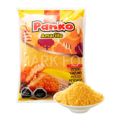 500g 1kg Packing Yellow Panko Breadcrumbs Crumbs For Supermarkets