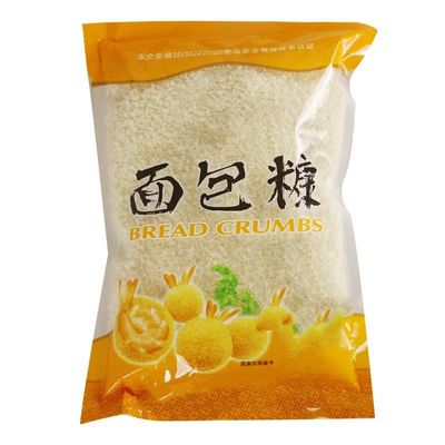 Crisp Panko White Breadcrumbs Dry Bread Crumbs For Restaurant